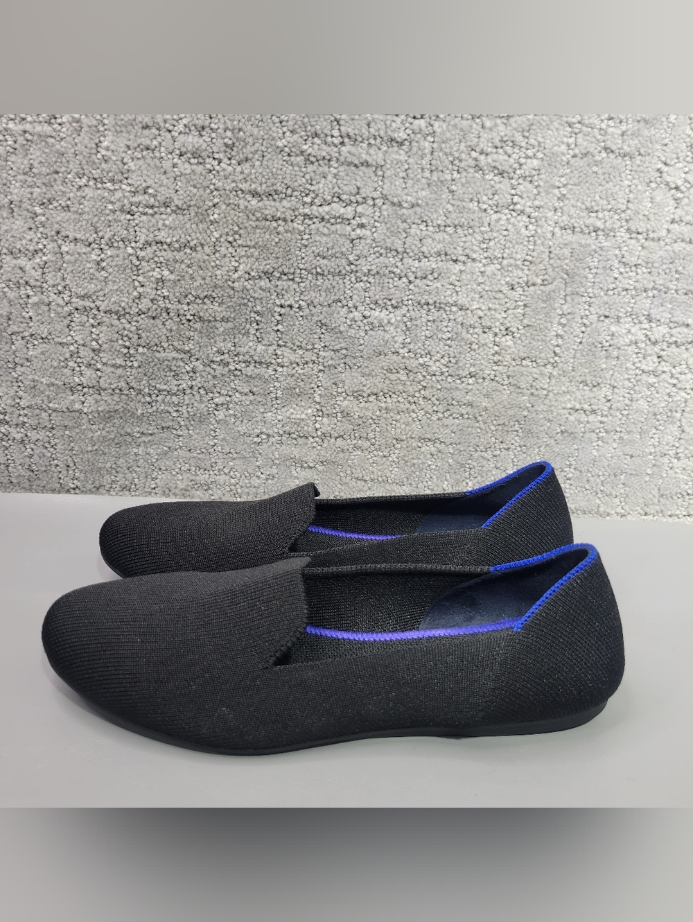 Rothy's the loafer Women's Size US 7.5 Black Slip on Shoes - Picture 2 of 10
